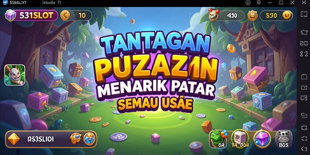 Tampilan gameplay menarik dari 531SLOT menampilkan tantangan Puzzle yang menegangkan.