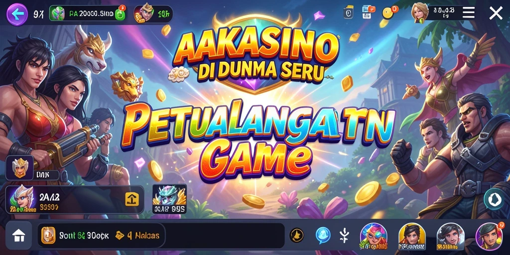 Tangkapan layar gameplay AAKASINO menampilkan aksi menarik di petualangan yang menantang.