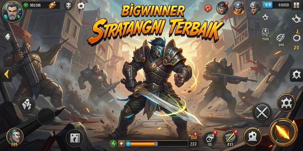 Tampilan screenshot gameplay SLG BIGWINNER yang mendebarkan.