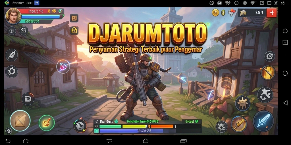 Tampilan gameplay DJARUMTOTO yang seru dan strategis.