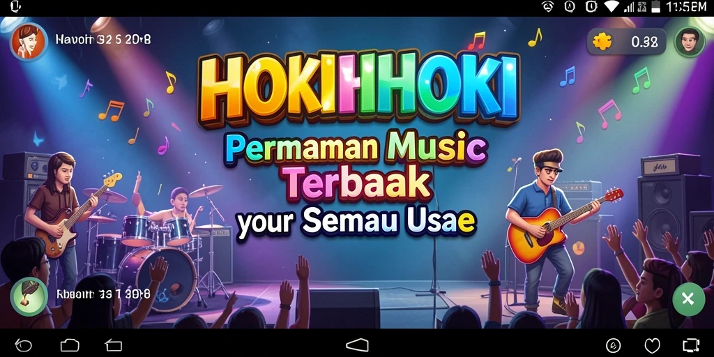 Tampilan gameplay HOKIHOKI yang seru dan interaktif.