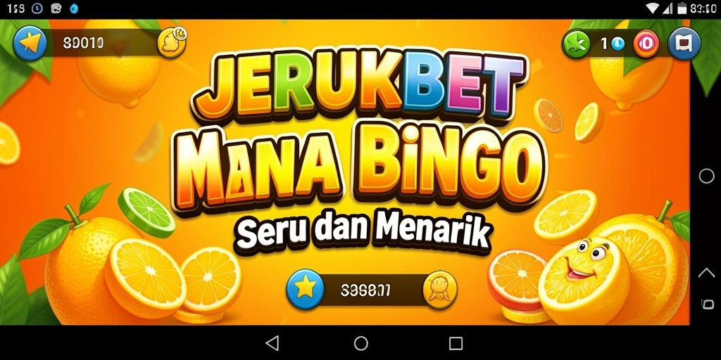 Tampilan gameplay Bingo yang seru dan interaktif di JERUKBET.