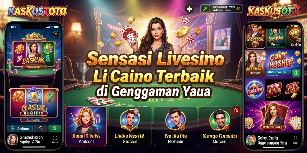 Tampilan gameplay KASKUSTOTO yang menarik dan interaktif di Live Casino.