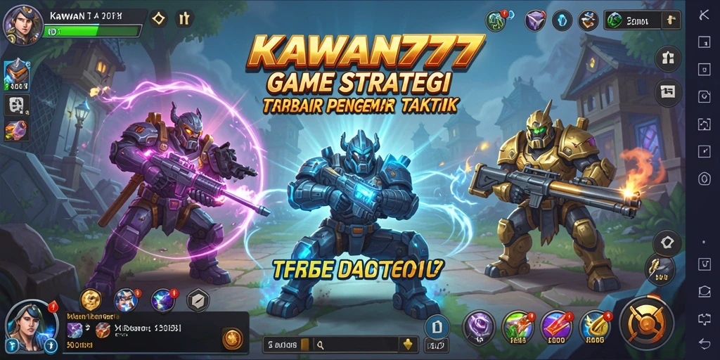 Tampilan gameplay menarik dalam KAWAN777 dengan strategi yang mendebarkan.