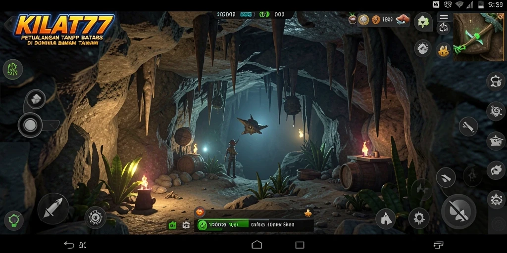 Screenshot gameplay KILAT77 menampilkan aksi mendebarkan dalam petualangan.