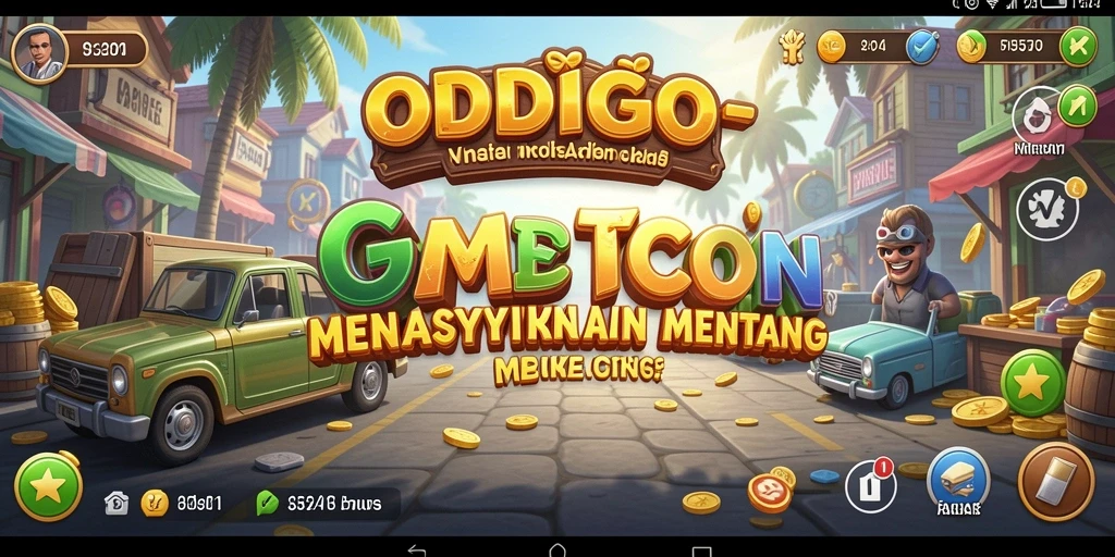 Screenshot ODDIGO menampilkan fitur gameplay Tycoon yang menarik.