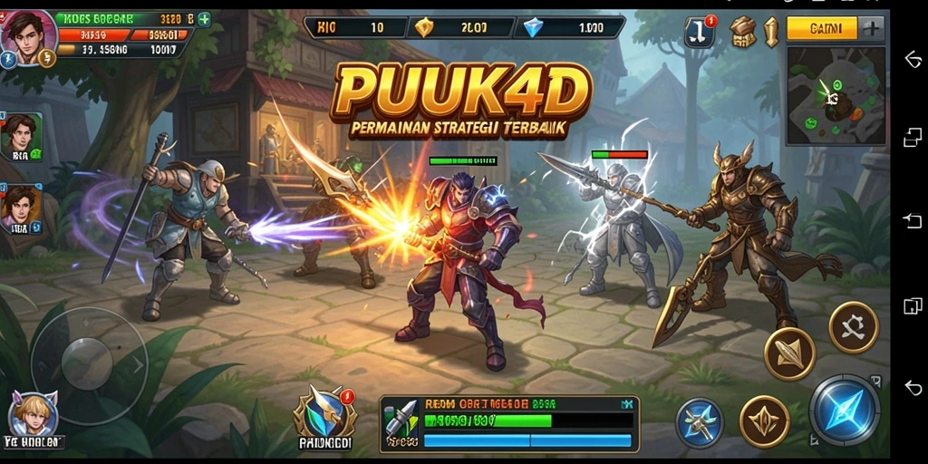 Tampilan gameplay seru dan menegangkan di PUCUK4D.