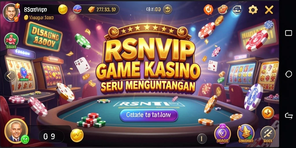 Tampilan menarik dari gameplay Kasino di RSNVIP.