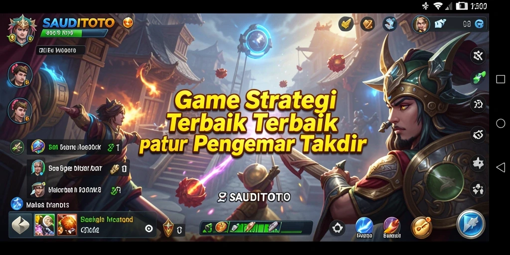 Gameplay <strong>SAUDITOTO</strong> menampilkan rencana strategis yang intens dan penuh ketegangan.