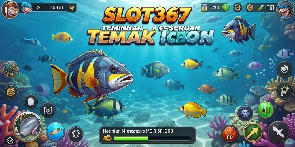 Tampilkan gameplay seru SLOT367 dengan berbagai ikan yang menunggu untuk ditembak.