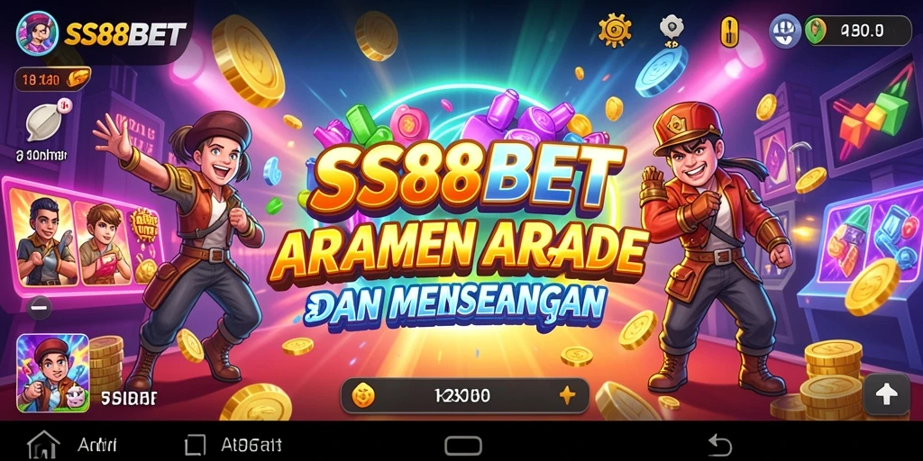 Screenshot gameplay SS88BET menampilkan aksi seru di dunia Arcade.