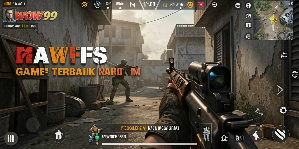 Gambaran gameplay WOW99 dengan aksi FPS yang mendebarkan.
